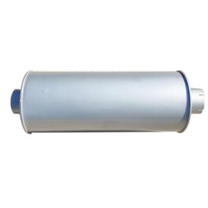 Round Diameter Offset 3" Aluminum TIG Universal Car Exhaust Muffler