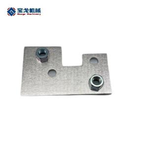 Electric Power Industry Nickel Plated Power System Contactor Jumper Bus Bar for