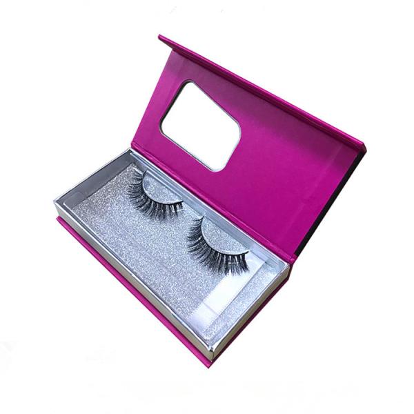 Folding Magnetic Luxury Cardboard Box With Logo False Eyelashes Packaging