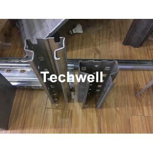 2.0-3.0mm Heavy Duty Upright Racking / Shelf Roll Forming Machine With JH21-80