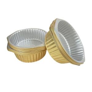 Disposable Microwavable Airline Aluminum Foil Container Custom Order Accepted