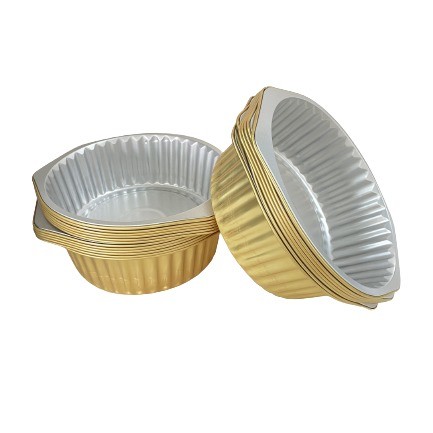 Disposable Microwavable Airline Aluminum Foil Container Custom Order Accepted