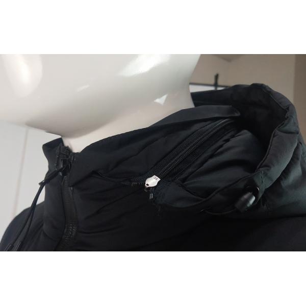 Fashionable Mens Lightweight Padded Jacket Keep Warm Zipper Closure