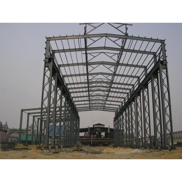 5-28mm Thickness Steel Structure Building with SA 2.5 Shot Blasting Level and
