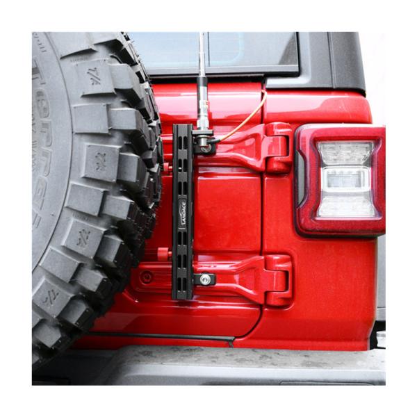 JEEP Wrangler Car Fitment Aluminum Alloy Antenna Flag Pole Easy to Install and