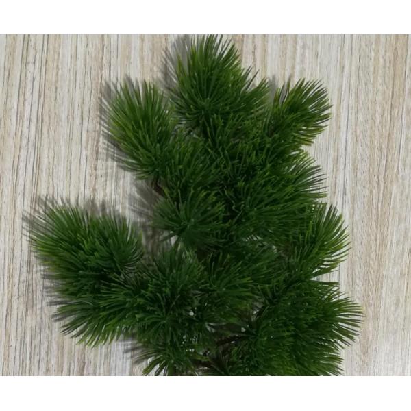 Sun Proof Artificial Green Plastic Pine Branch Decor