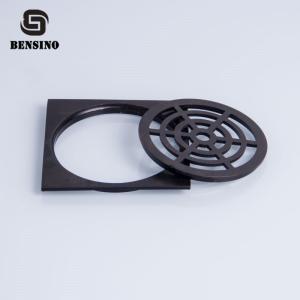 11cm*11cm Zinc Bathroom Floor Drain Strainer Chrome Plated