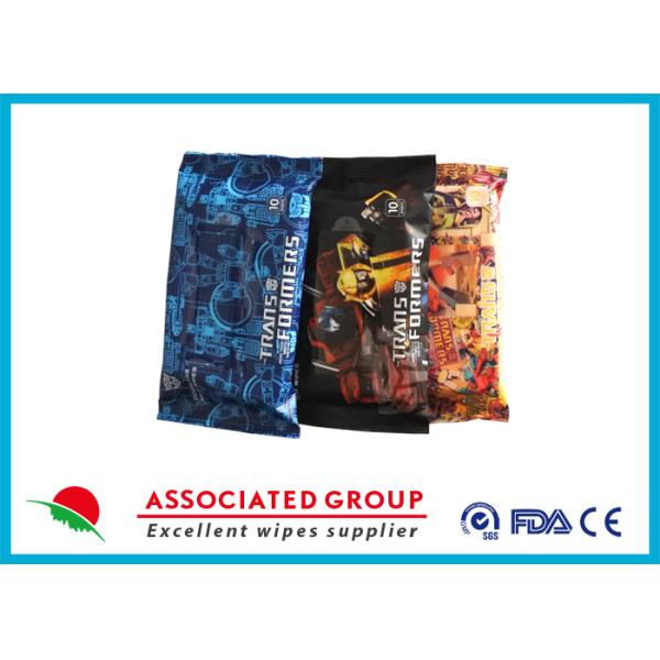 Nonwoven Fabric Baby Wipes Chemical Free , Hygiene Baby Wipes Without Alcohol