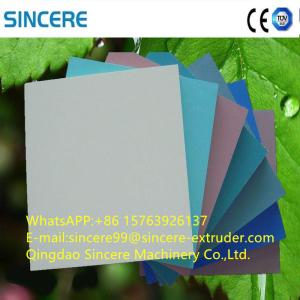 PLC Hips PVC Plastic Sheet Extrusion Machine Production Line