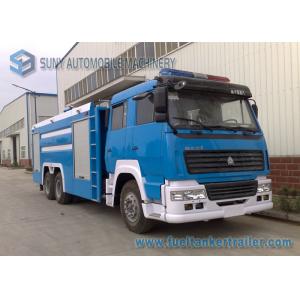 HOWO 15000L 6X4 3 Axle Fire Fighting Trucks ZZ5347V4647D1 Chassis