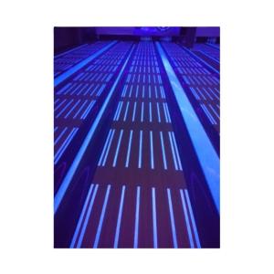 Durable Direct Synthetic Bowling Lane Multi Color 11-12.7Mm Thick OEM Acceptable