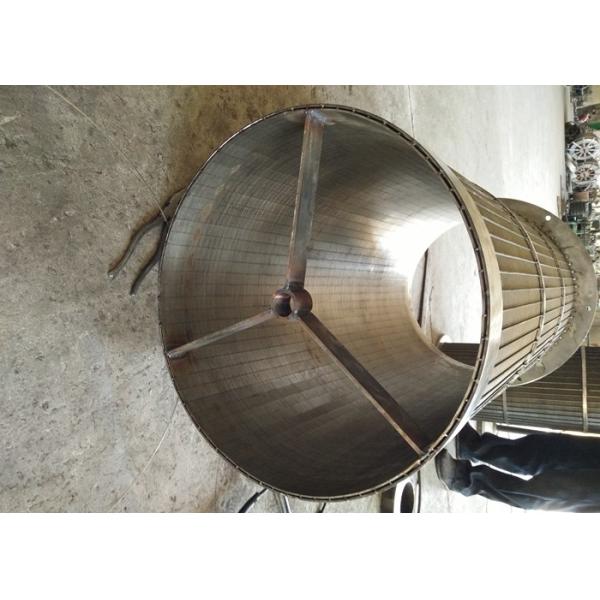 Buy Back Flush Rotary Screen Drum With Firm Structure Customization Acceptable at wholesale prices
