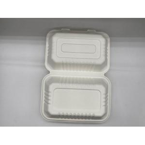 EN13432 9×6 Inch Natural Bio Food Packaging Boxes