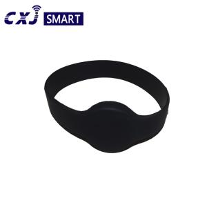 Waterproof RFID NFC Bracelet Silicone Material For Festival