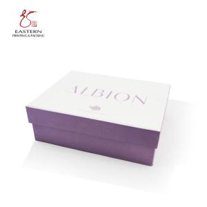 Custom 30x20 Printed Cardboard Boxes Purple Sneakers Shoe Packaging Boxes