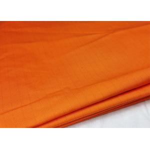 Wear Resisting Orange Anti Static Fire Retardant Fabric 260gsm