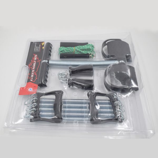 Complete Home Workout Set Pedal Resistance Trainer Jump Rope Hand Grip Versatile Fitness Tools For Arm Leg Core Training Anytime Anywhere