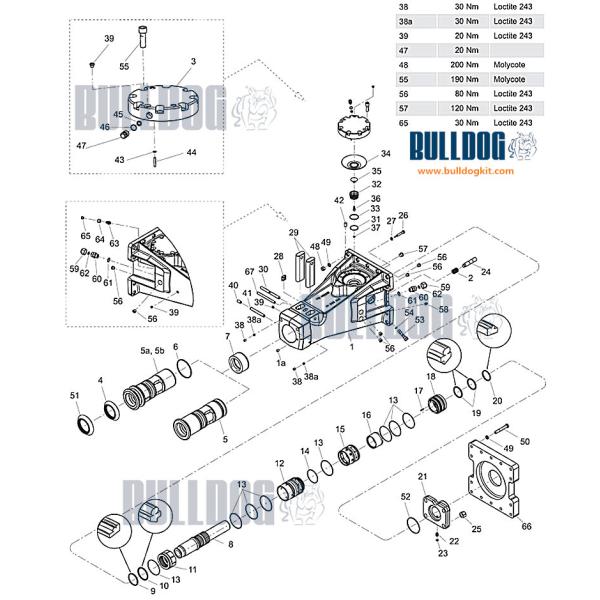 3315268790 complete Hydraulic Breaker Seal Kit ISO9001 Fit Atlas Copco SB450