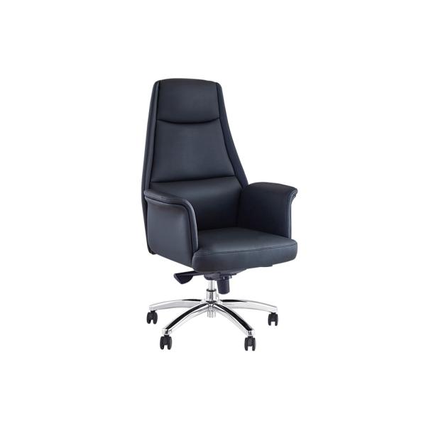 Buy Rotating High Back Ergonomic 80cm Leather Swivel Office Chair at wholesale prices