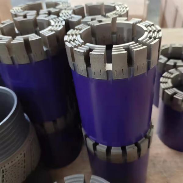 AQ,BQ,NQ,HQ,PQ Wire line Impregnated Diamond Core Drill Bit For Geological