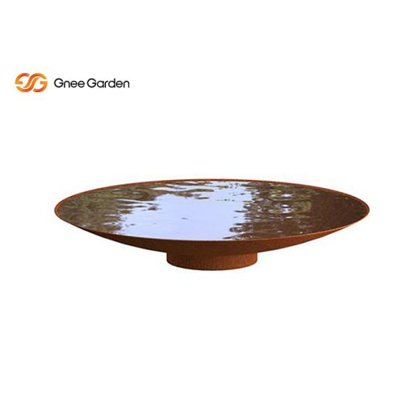New Design Rusty Corten Steel Metal Camping Fire Pit