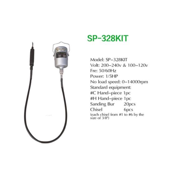 Buy Professional 7200 B/Min Electric Wood Carver With Chisel Handpiece , CE Approval at wholesale prices