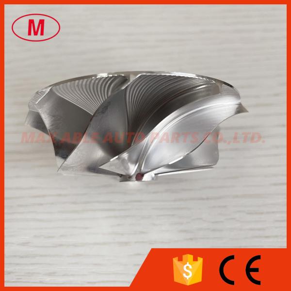 TD04HL reverse 52.50/68.00mm 9+0 blades high performance turbo milling/aluminum 2618/billet compressor wheel .