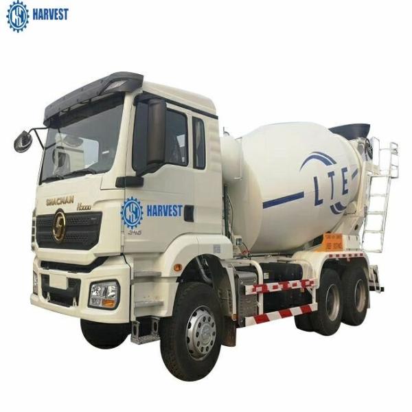 Buy 6x4 345hp Engine SHACMAN Left Hand H3000 10m3 Transit Mixer Truck at wholesale prices