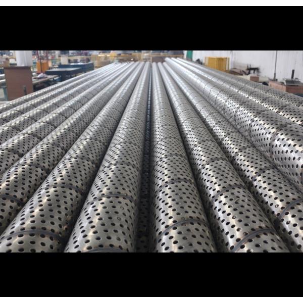 Buy Salt Corrosion Stainless Steel Filter Tube Perforated High Strength Durable at wholesale prices