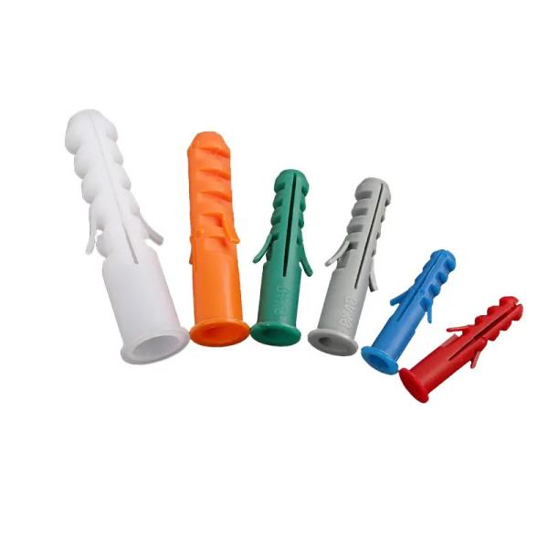 Flexible Mating Screw Nail Nylon Sleeve Anchor Customized Color Common Standards Expansion Bolts For Drywall