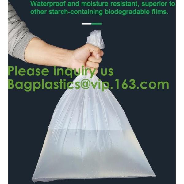 Plastic Corn Starch Wholesale Custom Printed Private Label Cornstarch Compostabl