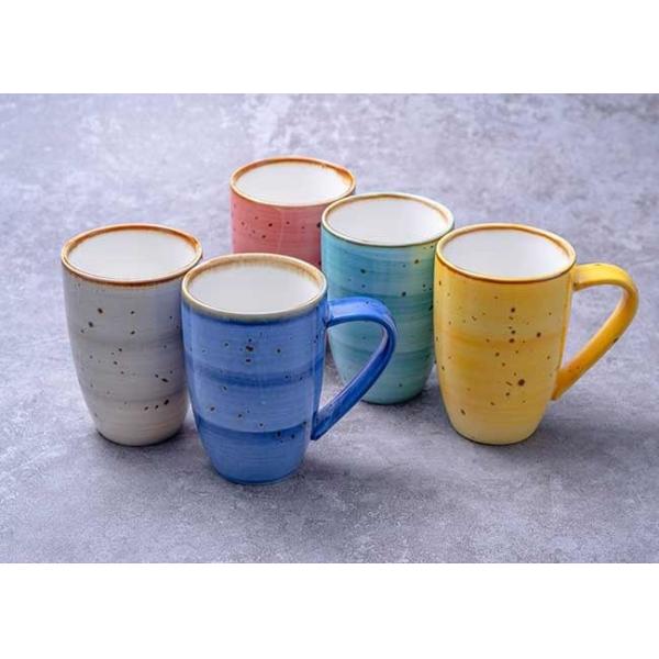Buy 11 X 7.5 X 11.1cm 250cc Glaze Stoneware Ceramic Mug Cup at wholesale prices
