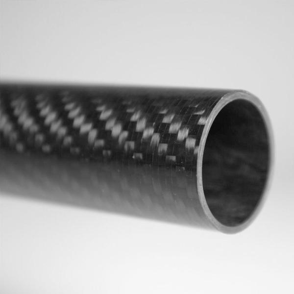 Buy 1000mm Length Matte Twill Fibre 3k Carbon Fiber Tube OD From 8mm to 62mm at wholesale prices