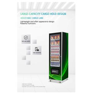 24 hours self-service store beverage and snack vending machines