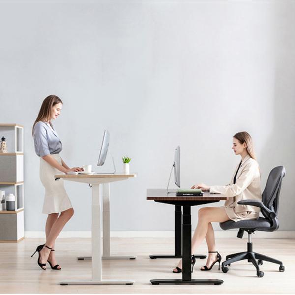 80 kgs Load Capacity Electric Sit Standing Study Table for Up/Down Operation
