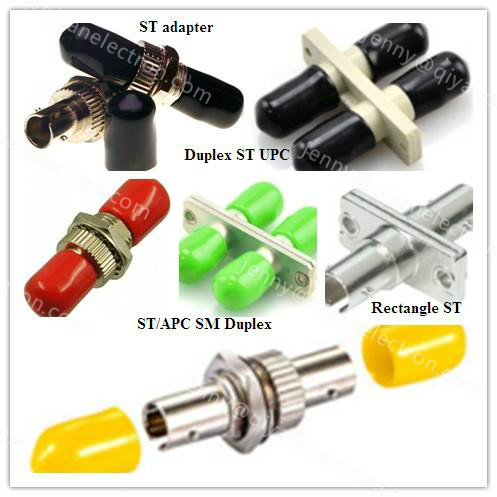 Buy ST Simplex/Duplex  Plastic/Metal Fiber Optic Adapter/hybrid adapters at wholesale prices