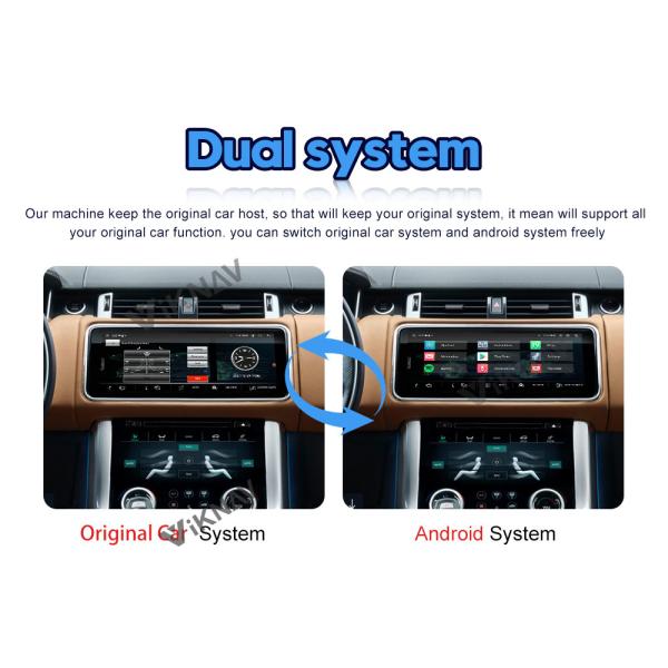 range rover L494 sport touch screen Car radio climate Control Panel