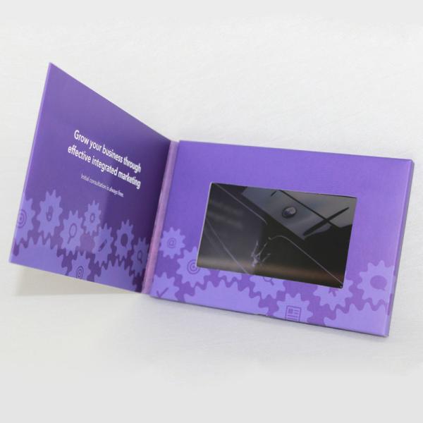 Business Gift LCD Video Brochure , 4.3" - 5'' Video Business Card