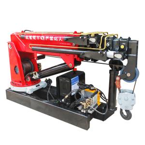 Factory Price Folding Knuckle Boom Crane with Remote Control Mini Truck Crane