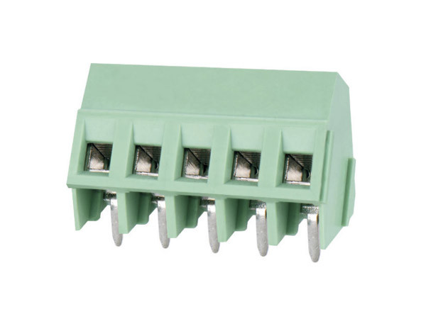 CT350-00 Green Rising Clamp Terminal Block Pitch 3.5mm Horizontal To PCB Wiring