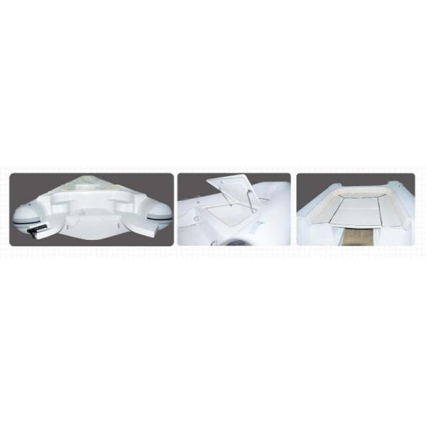 15 Persons Inflatable Rib Boat Abrasion Resistance 25 Ft Orca Hypalon All Colors