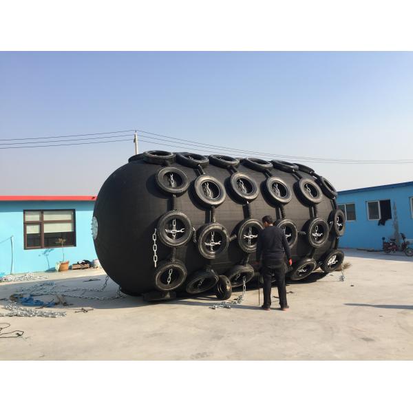 Excellent Shock Absorption Capacity Ship Fenders with Inflation Pressure 50KPa