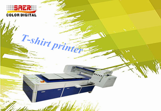 Buy Digital T Shirt Printing Machine With Pigment Ink 1 Year Warranty CE Certification at wholesale prices