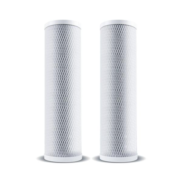 Buy 10 20 Inch 5 Micron CTO Activated Coconut Charcoal Compression Carbon Block Water Filter at wholesale prices