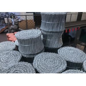 ISO9001 BWG8 1.6mm Galvanized Double Loop Wire Ties
