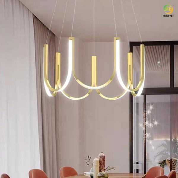 Buy 4000K Mirror Titanium Nordic Pendant Light LED Modern Pendant Light at wholesale prices