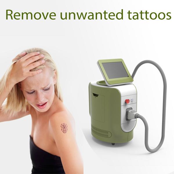 1000J Maximal Energy ND Yag Laser Tattoo Removal Machine With Honeycomb Tip