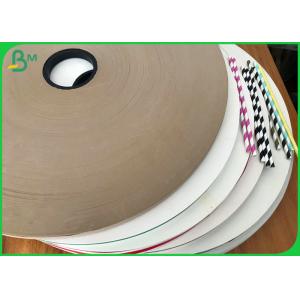 Food Grade Ink 60gsm Full Craft And Black Eco Paper For Making Straw Tube