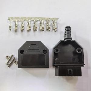 ABS PVC OBD2 Female Connector Replacement Multipurpose With Lock