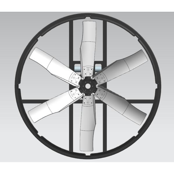 Buy strength Double-layer PE Frame Material Poultry Fan 444r/min Rotation Speed for Optimal Airflow at wholesale prices